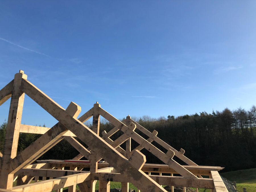 Ferme — photo d'un chantier Taïga