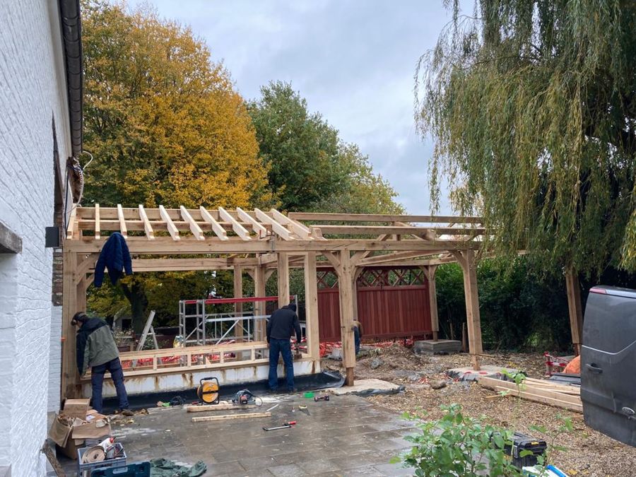 Panne — photo d'un chantier Taïga