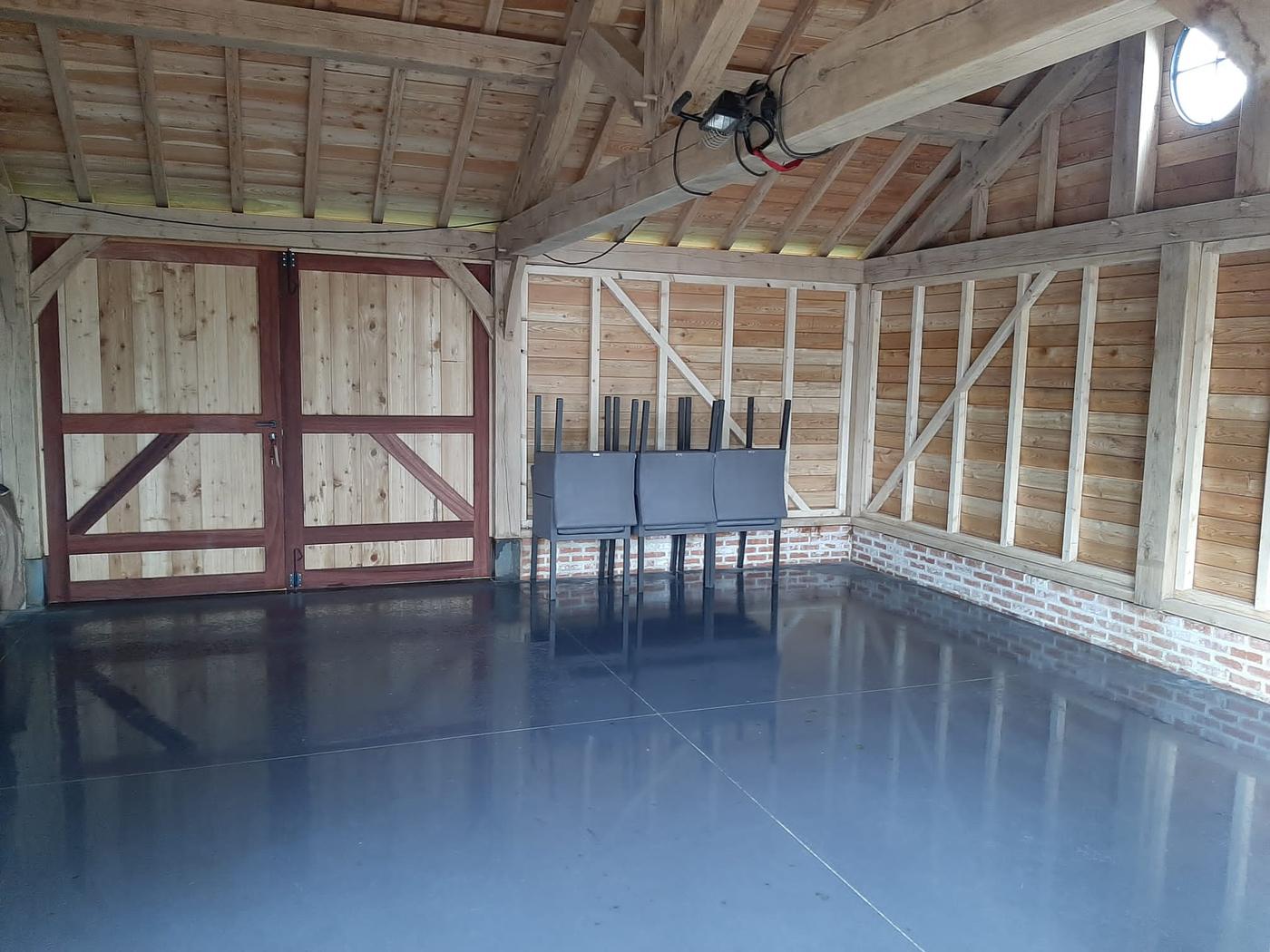 Annexe et carport en chêne — Fauvillers — étape 3