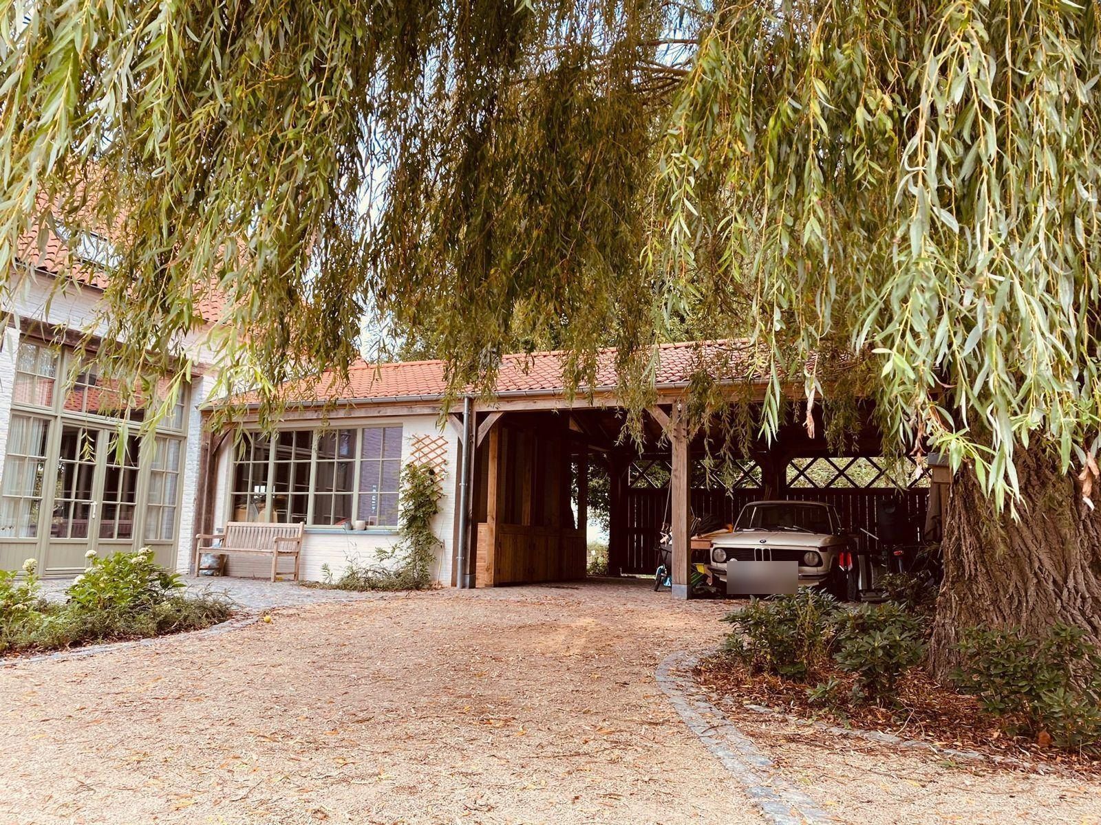 Carport et portails en chêne — Silly — étape 3