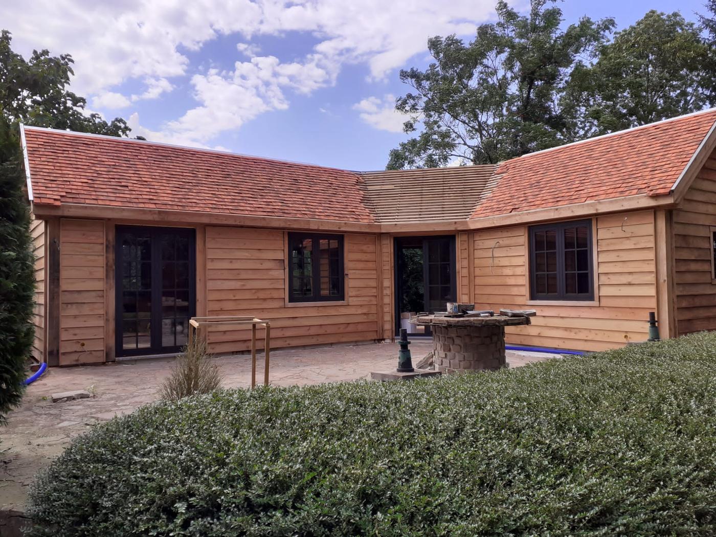 Gîte en chêne en L — Saint-Trond — étape 4