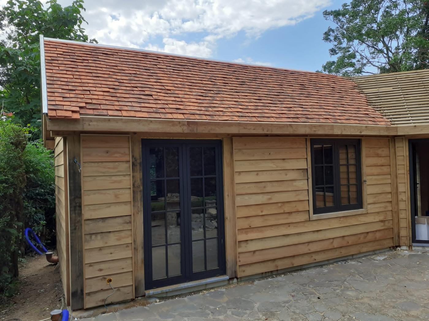 Gîte en chêne en L — Saint-Trond — étape 4