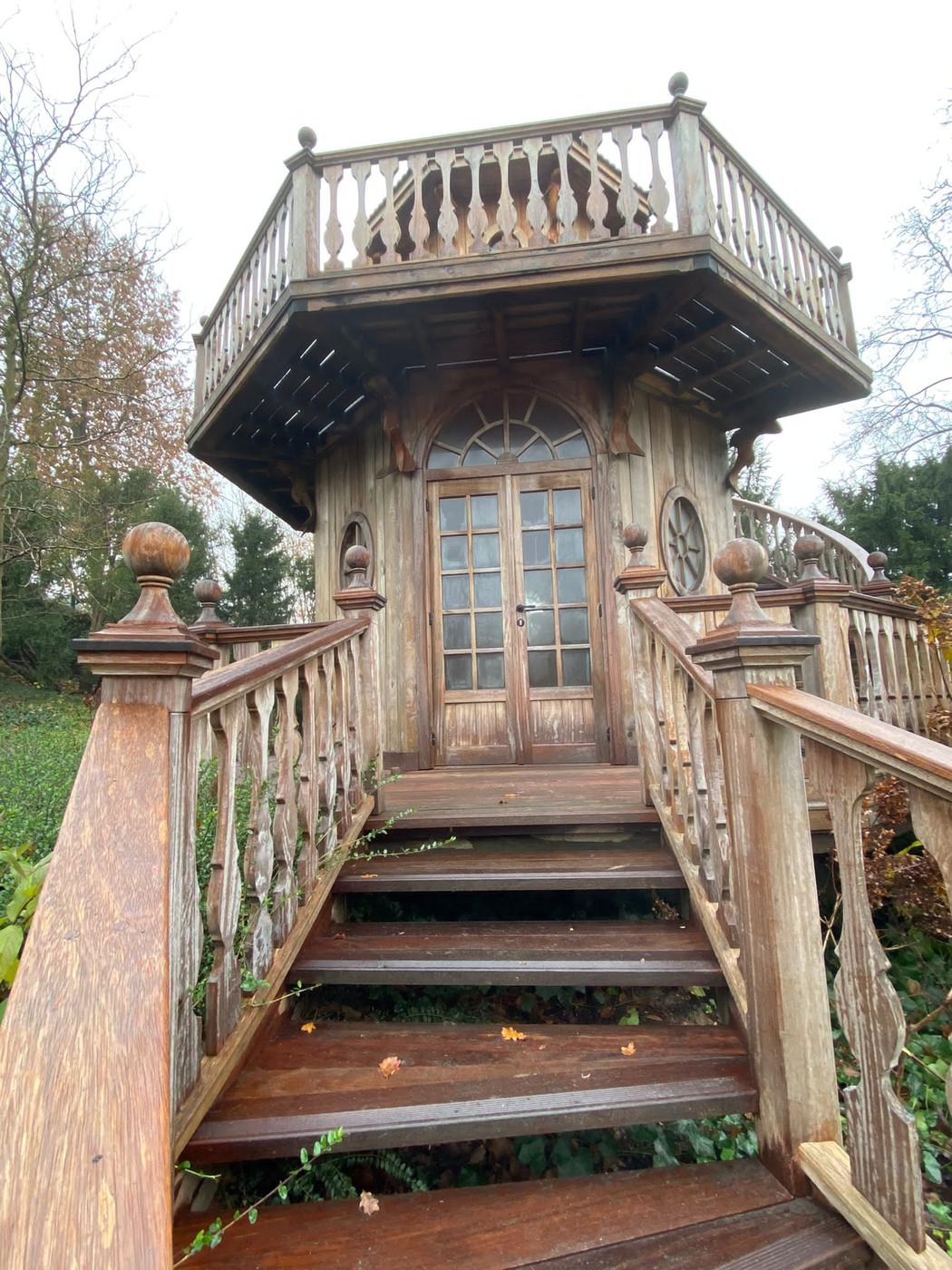 Pavillon de piscine octogonal — Chaumont-Gistoux — étape 1