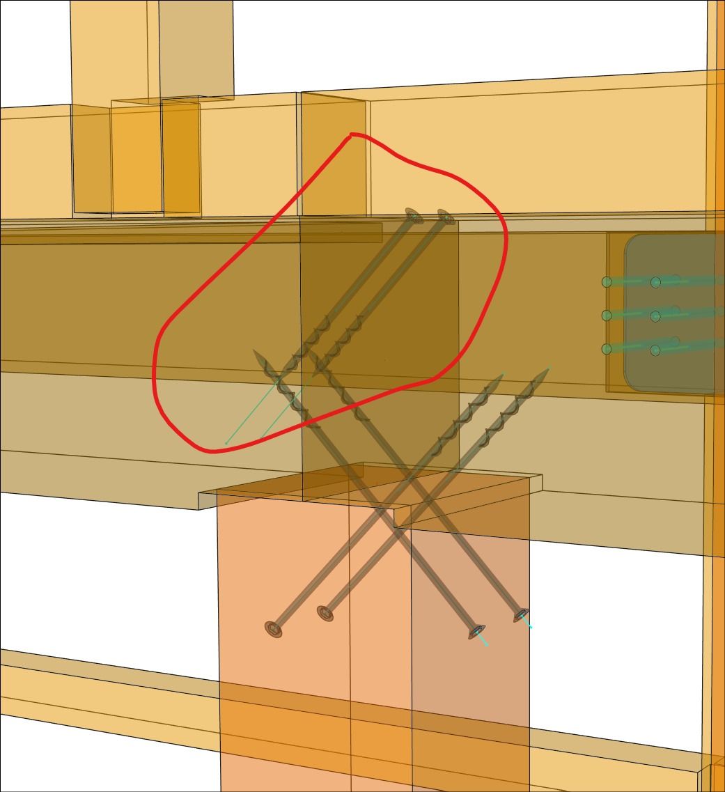 Dessin du bureau d'étude — Structures monumentales — Walibi