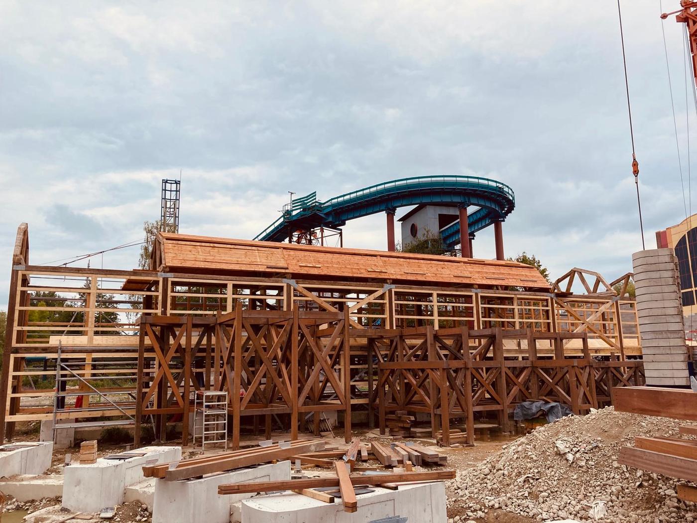 Structures monumentales — Walibi — étape 2