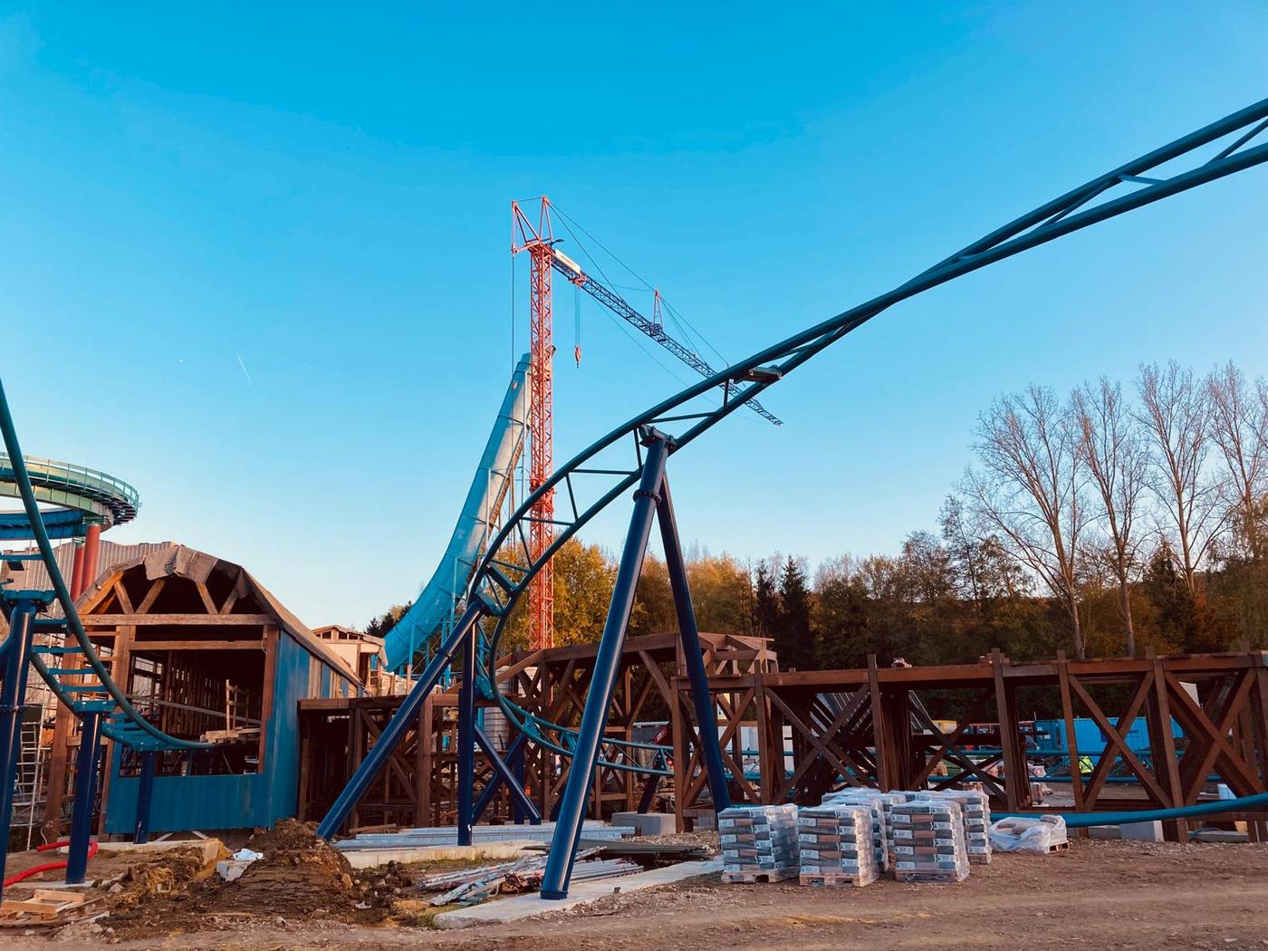 Structures monumentales — Walibi — étape 3