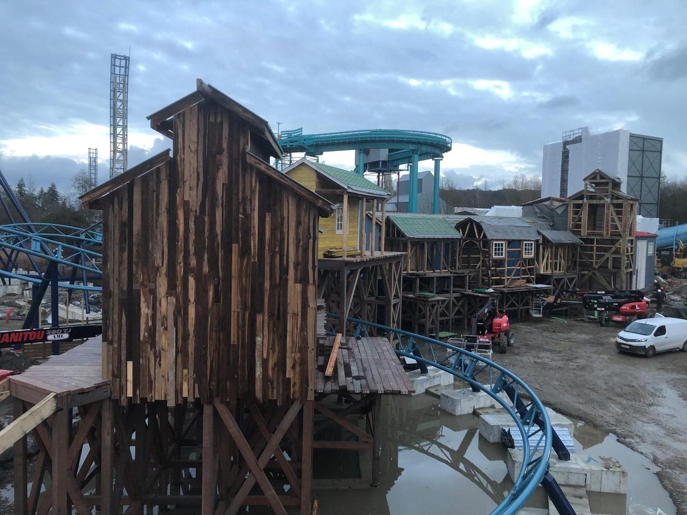 Structures monumentales — Walibi — étape 5