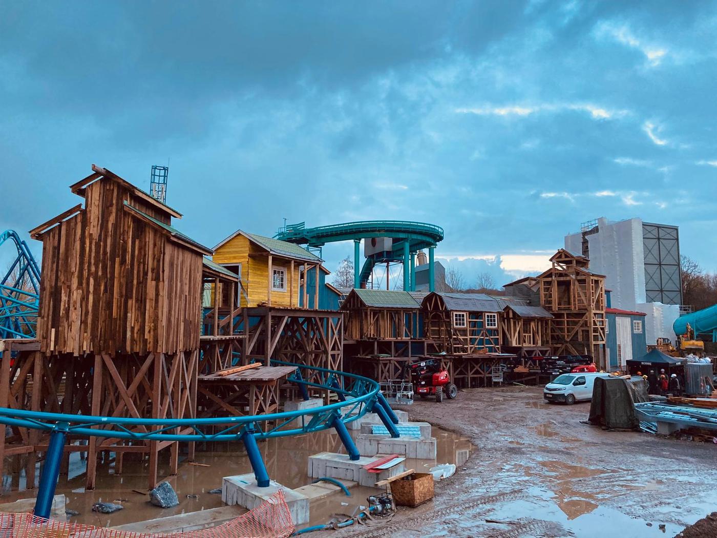 Structures monumentales — Walibi — étape 5