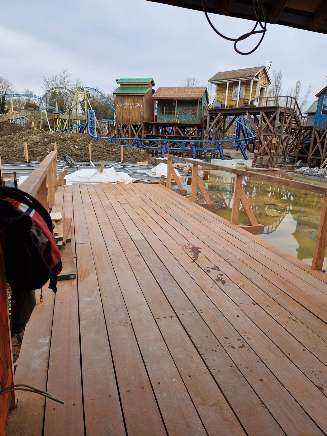 Structures monumentales — Walibi — étape 7