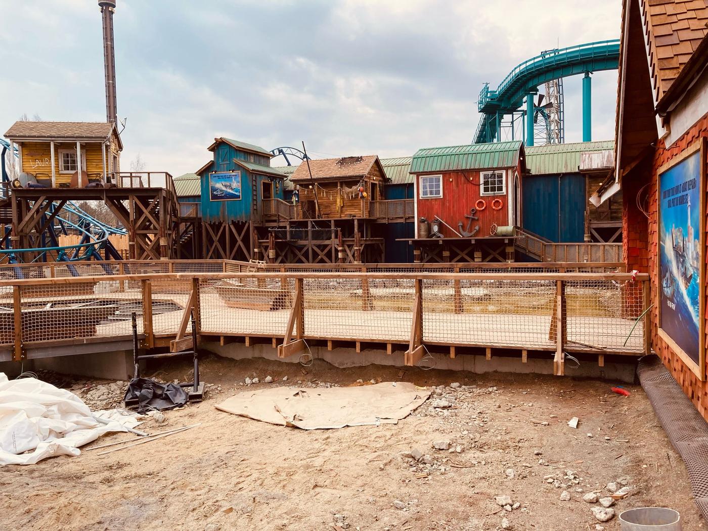 Structures monumentales — Walibi — étape 8